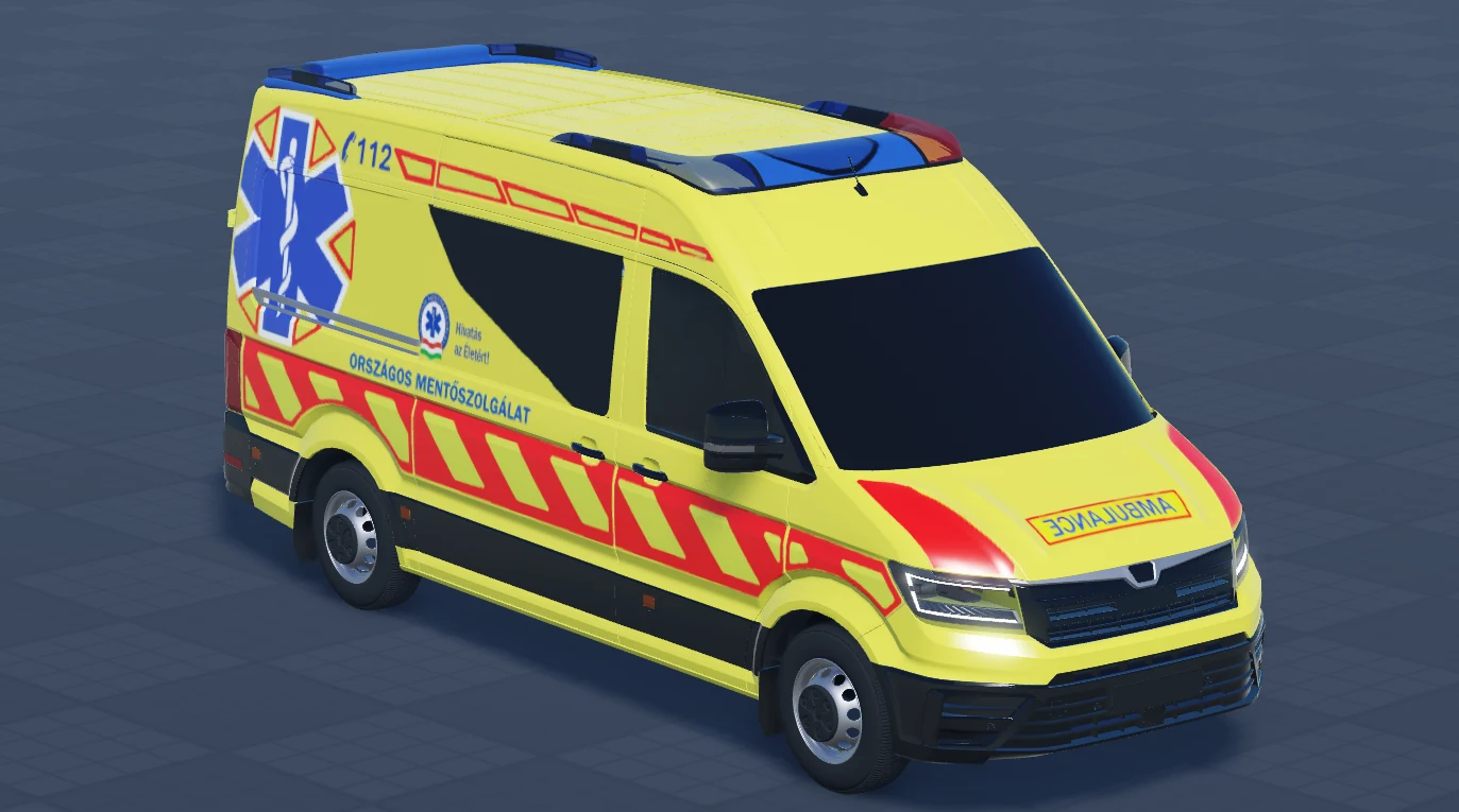 Ambulance van livery