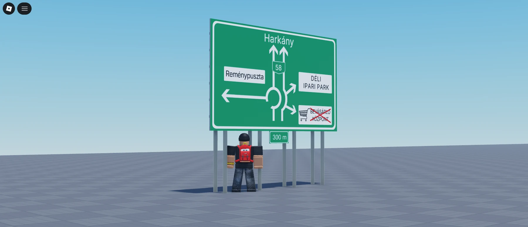 Road sign